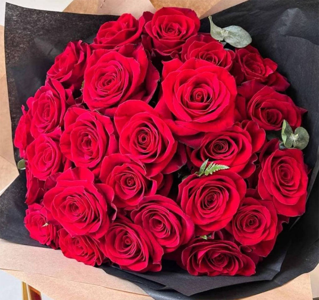 Red Roses Luxury Bouquet 24 stems – Imperial Flower Shop Ltd, Brampton ON
