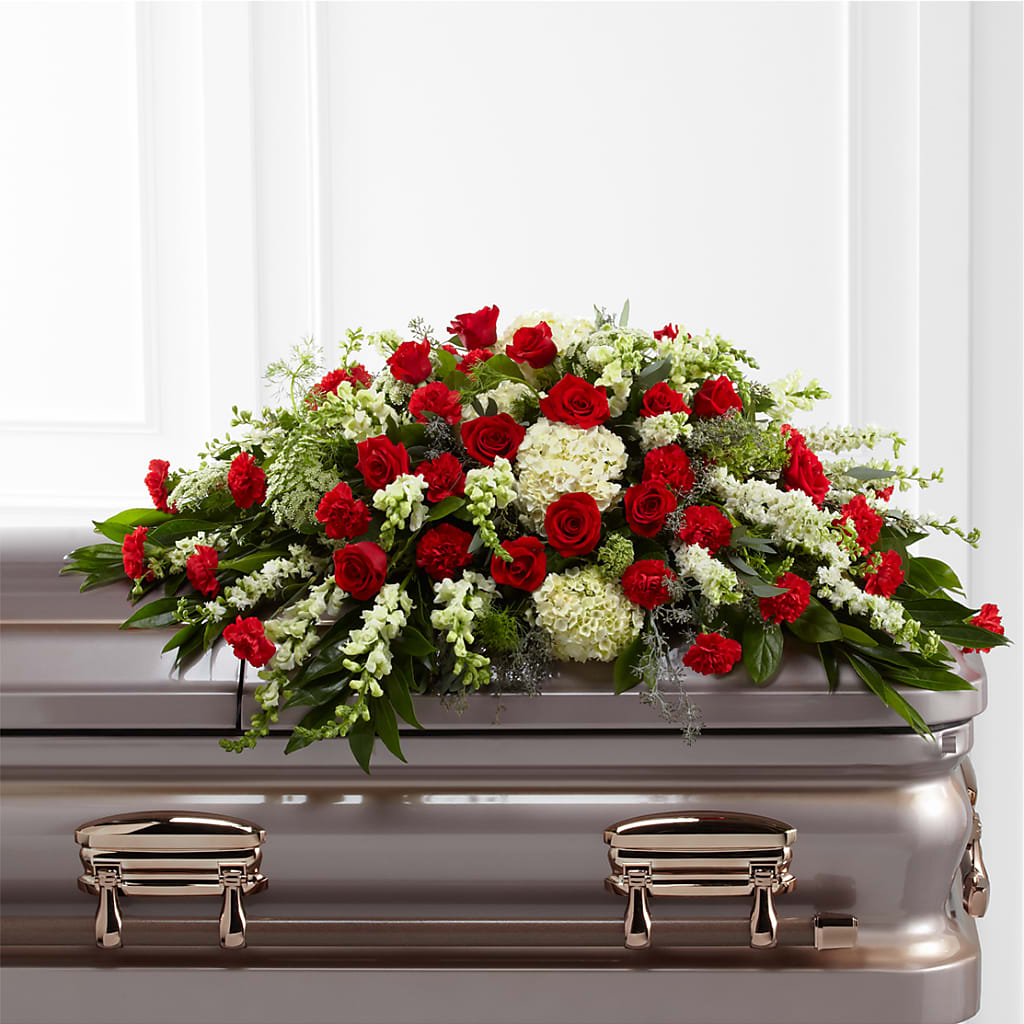 Sincerity Casket Spray – Imperial Flower Shop Ltd, Brampton ON