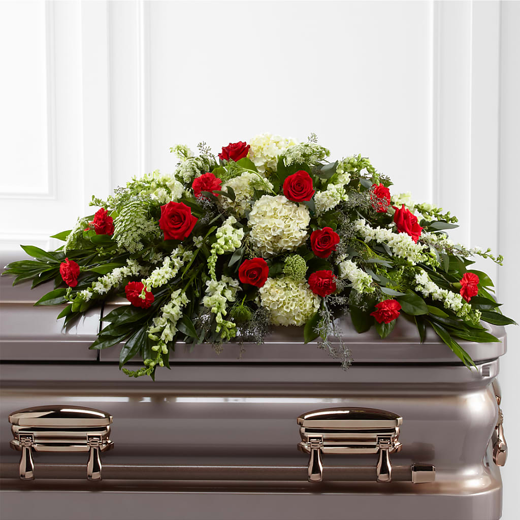 Sincerity Casket Spray – Imperial Flower Shop Ltd, Brampton ON