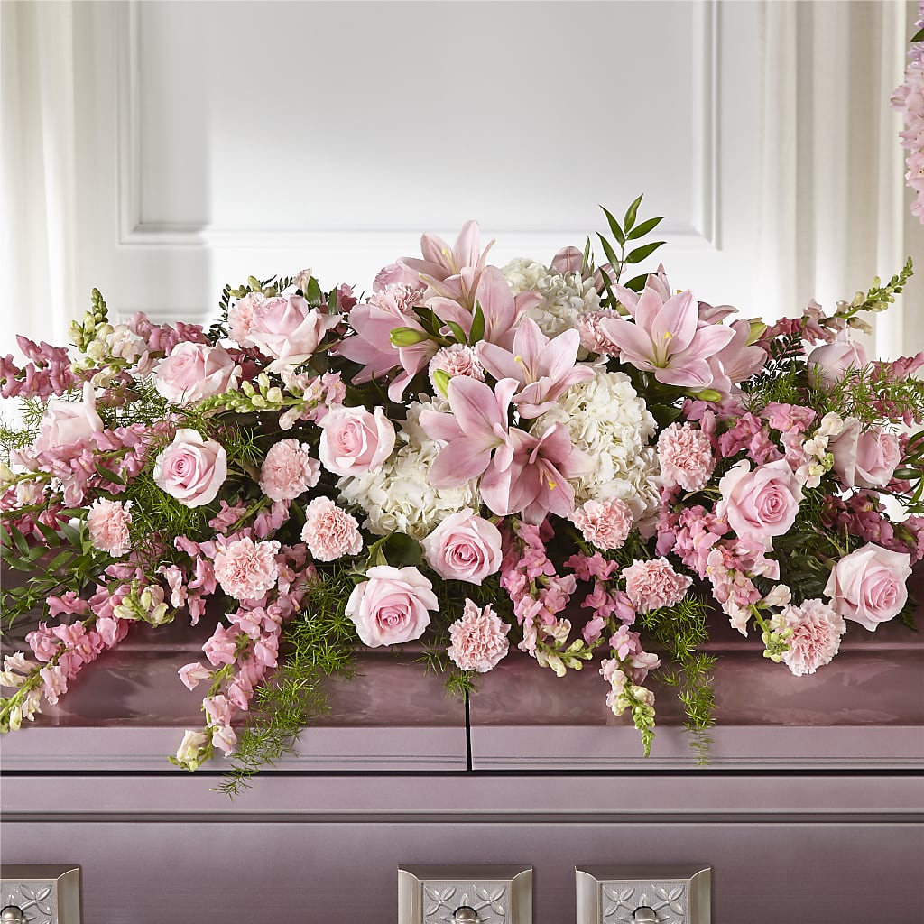 Life & Remembrance Casket Spray – Imperial Flower Shop Ltd, Brampton ON