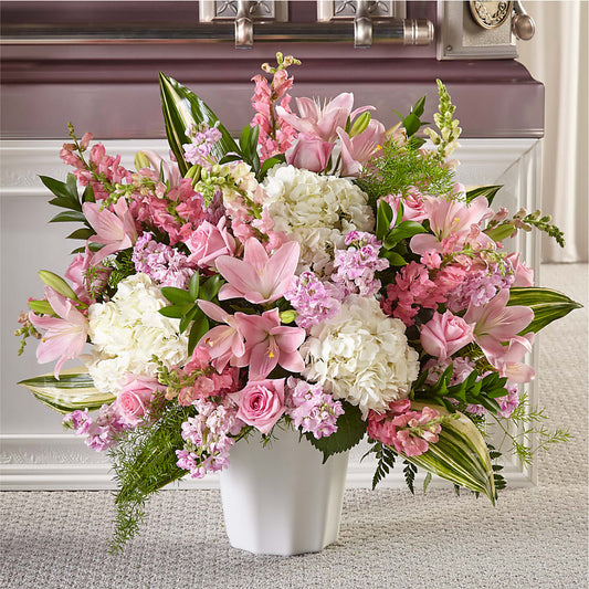 Simply Serene Floor Basket – Imperial Flower Shop Ltd, Brampton ON