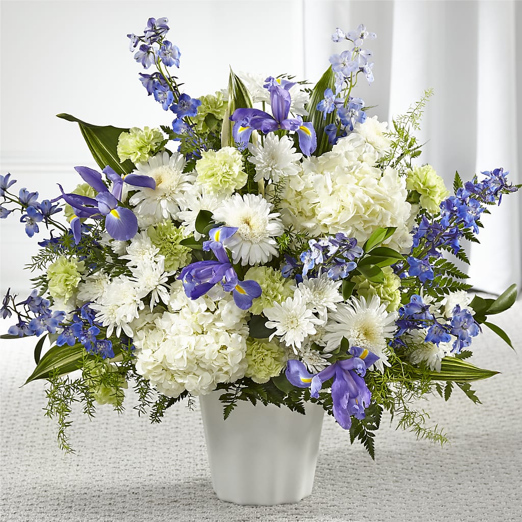 Soft Serenity Floor Basket – Imperial Flower Shop Ltd, Brampton ON