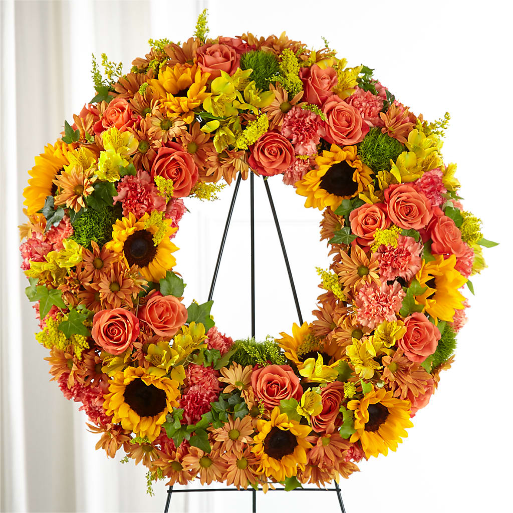 Autumnal Memories Wreath – Imperial Flower Shop Ltd, Brampton ON
