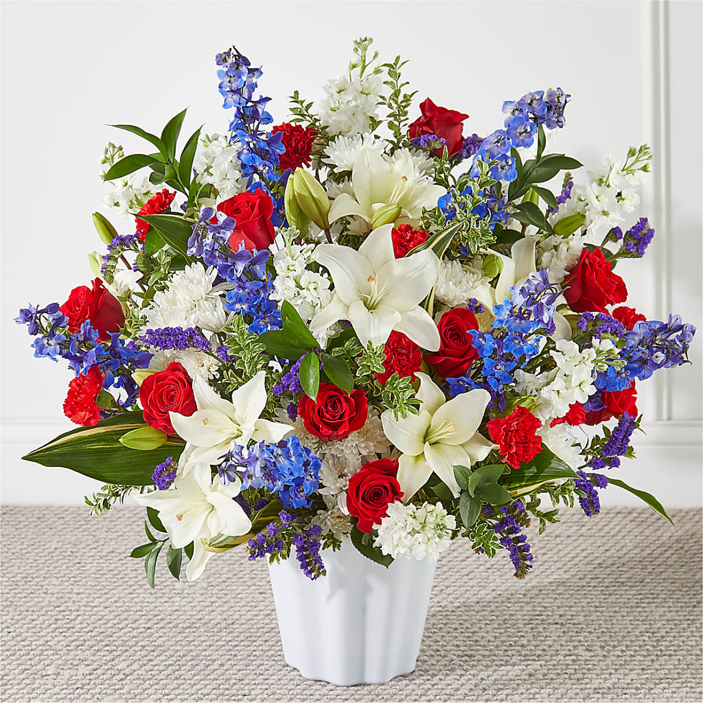 Consoled Floor Basket – Imperial Flower Shop Ltd, Brampton ON