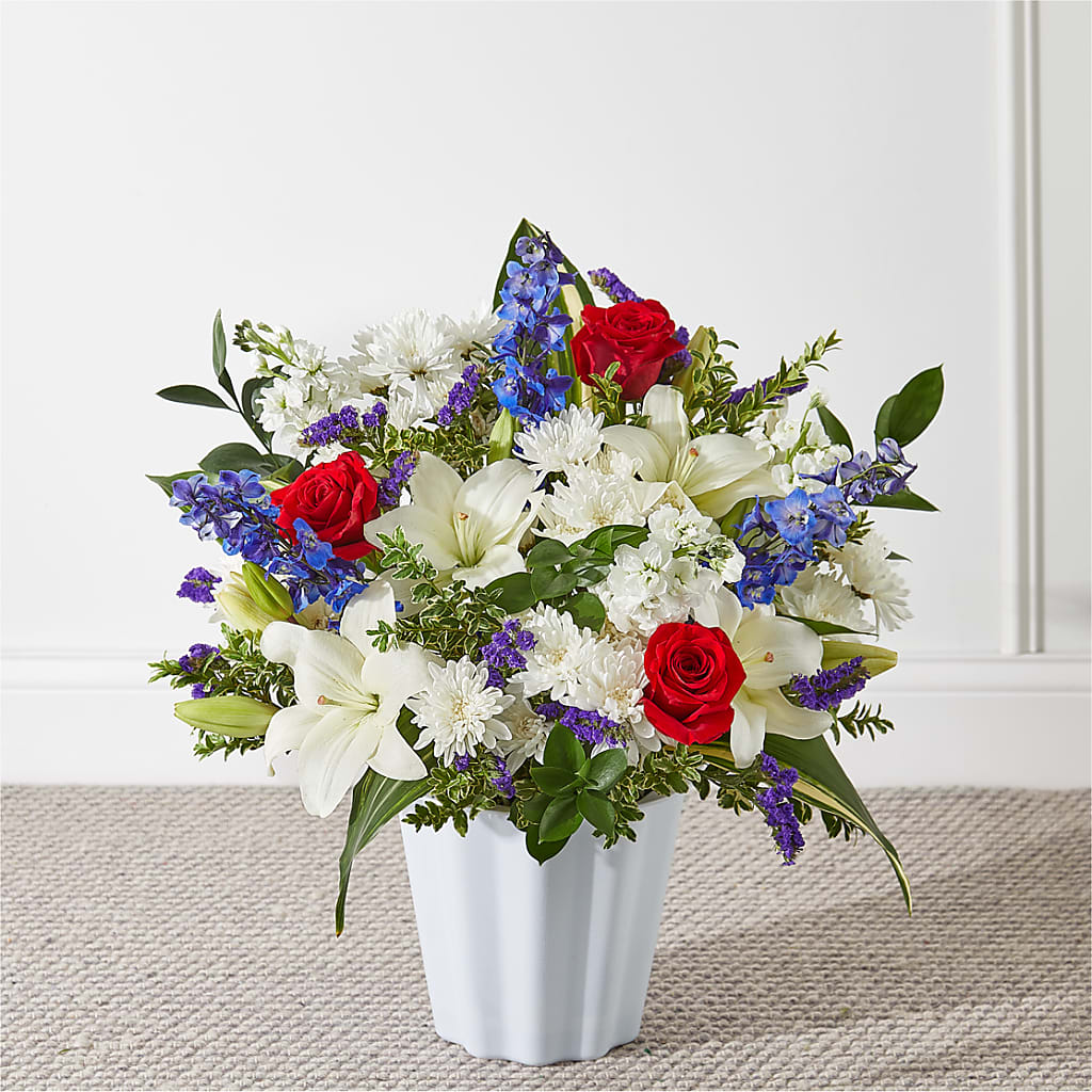 Consoled Floor Basket – Imperial Flower Shop Ltd, Brampton ON