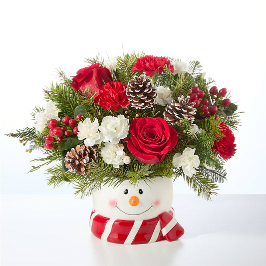 Jolly Snowman Bouquet –  Imperial Flower Shop Ltd, Brampton ON