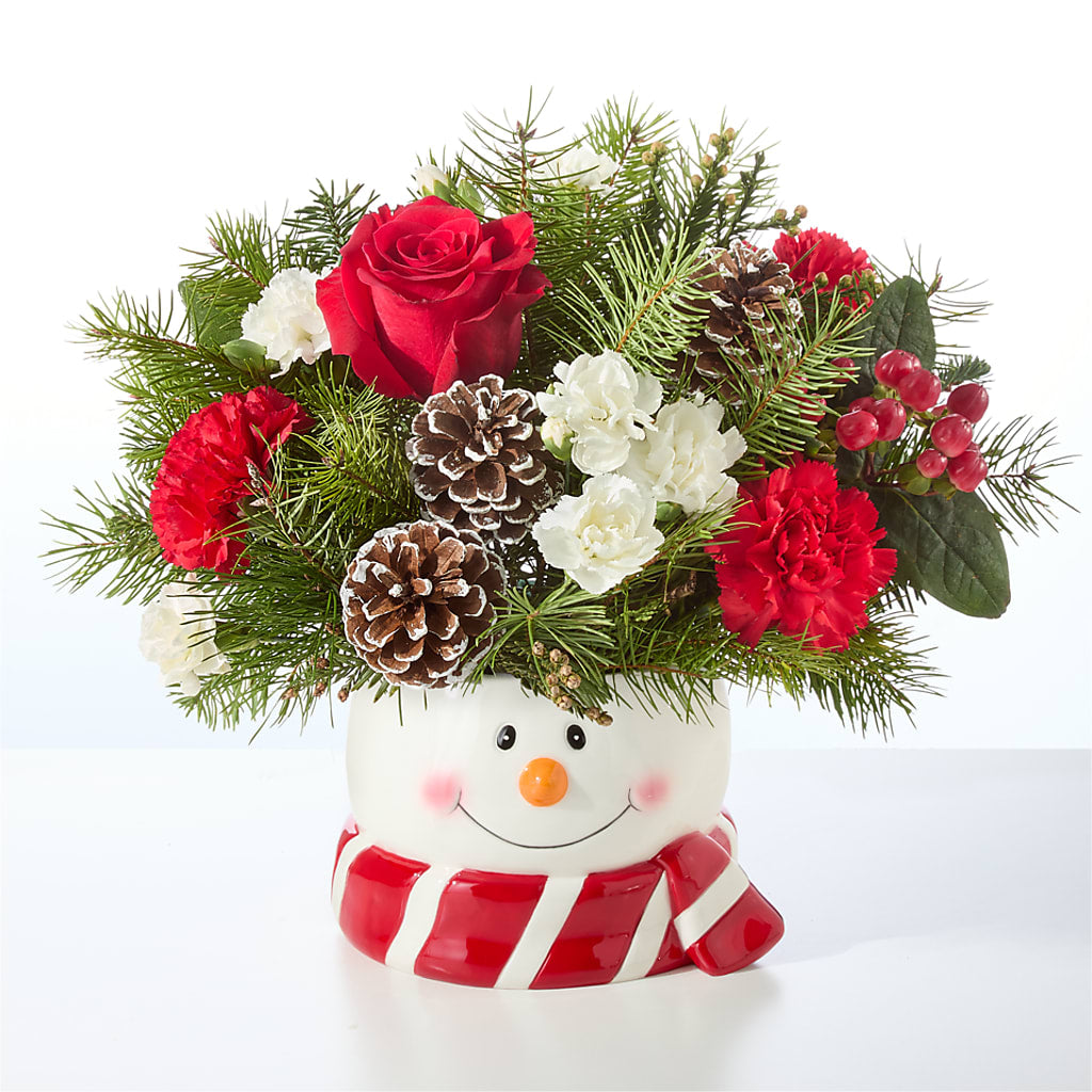 Jolly Snowman Bouquet –  Imperial Flower Shop Ltd, Brampton ON