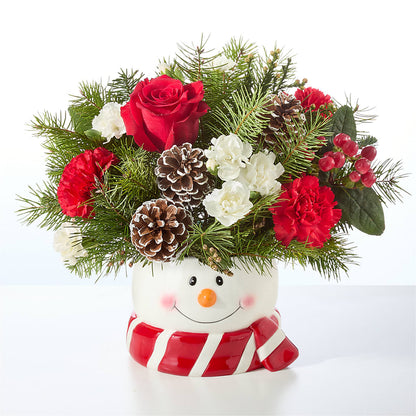 Jolly Snowman Bouquet –  Imperial Flower Shop Ltd, Brampton ON