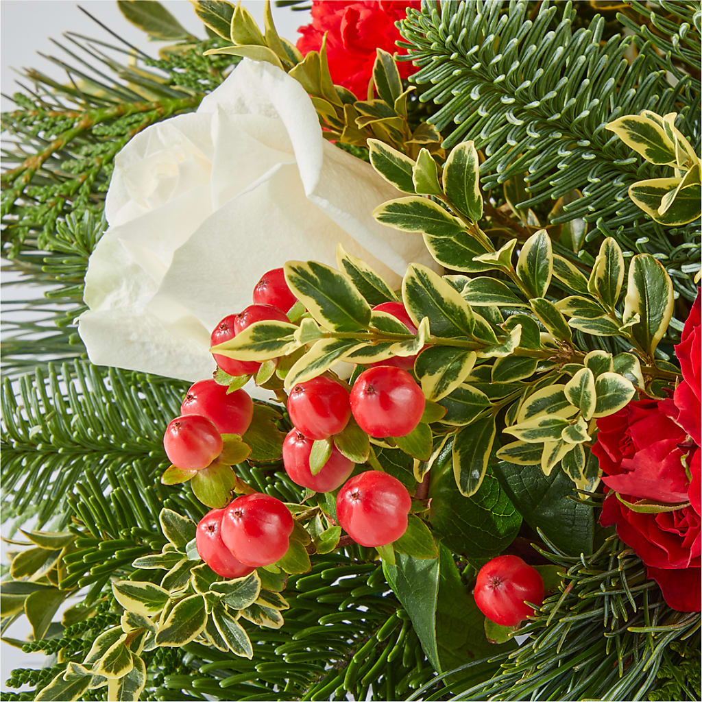December Dreams Centerpiece –  Imperial Flower Shop Ltd, Brampton ON