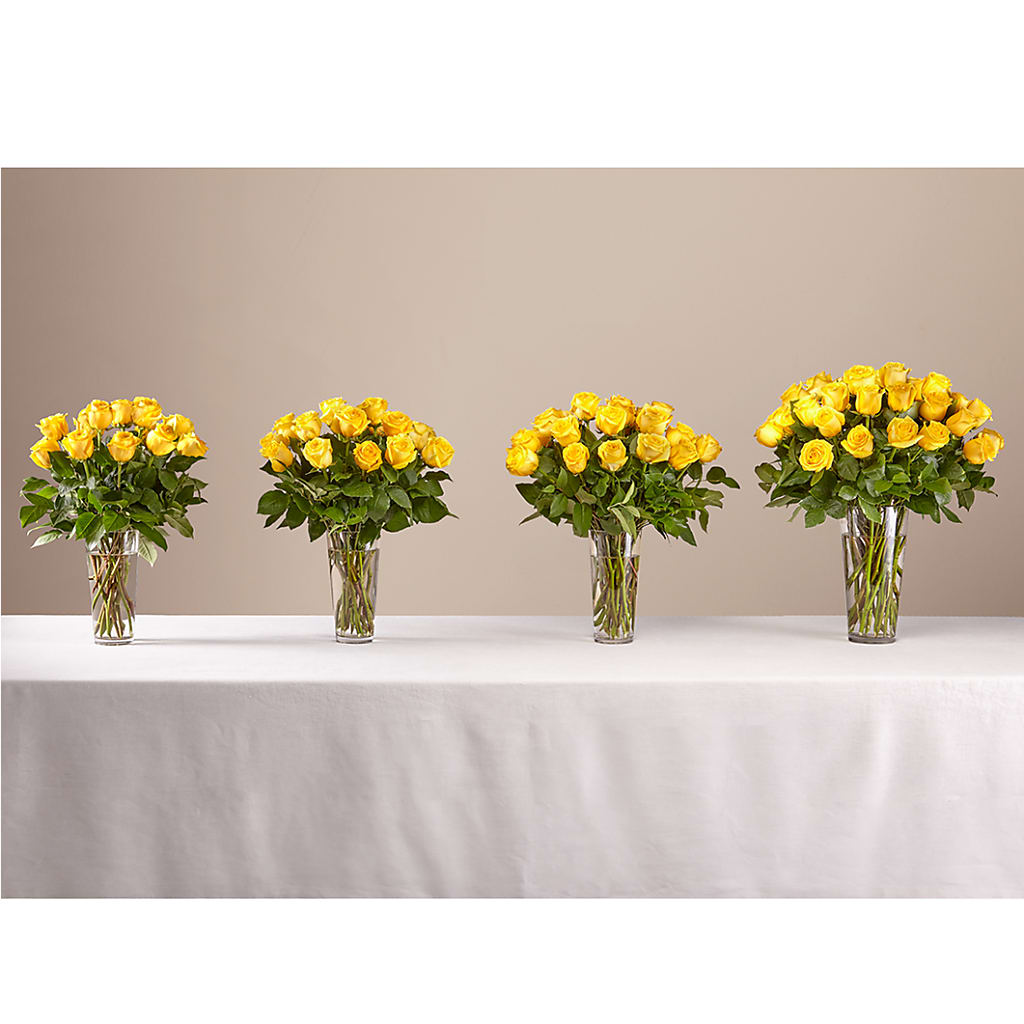 Long Stem Yellow Rose Bouquet –  Imperial Flower Shop Ltd, Brampton ON