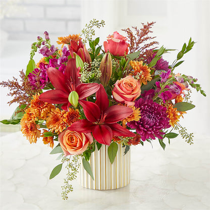 Burgundy Landscape Bouquet –  Imperial Flower Shop Ltd, Brampton ON