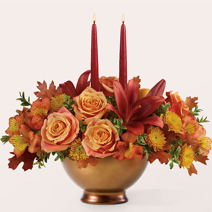 Harvest Table Centerpiece –  Imperial Flower Shop Ltd, Brampton ON