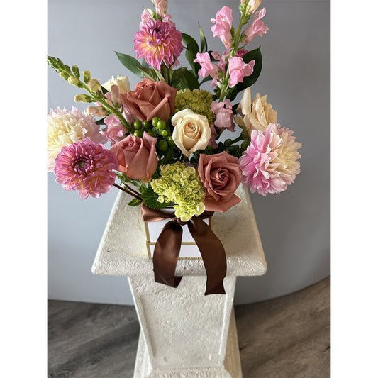 Mocha Boutique Bloom Box –  Imperial Flower Shop Ltd, Brampton ON