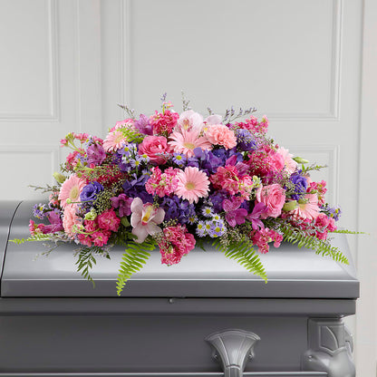 Glorious Garden Casket Spray –  Imperial Flower Shop Ltd, Brampton ON