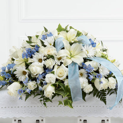 Tender Treasure Casket Spray –  Imperial Flower Shop Ltd, Brampton ON