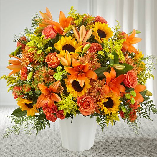 Harvest Thoughts Floor Basket –  Imperial Flower Shop Ltd, Brampton ON