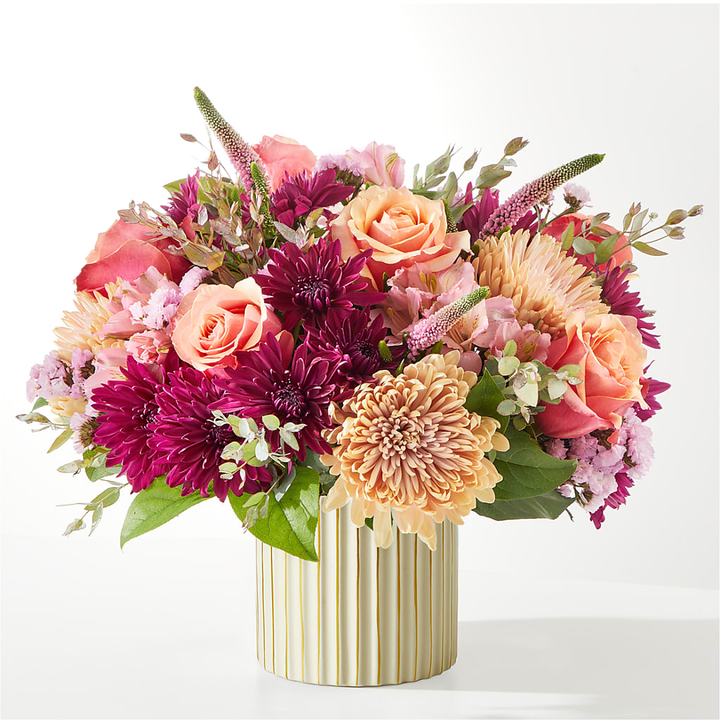 Berry Cobbler Bouquet with Ivory Vase –  Imperial Flower Shop Ltd, Brampton ON