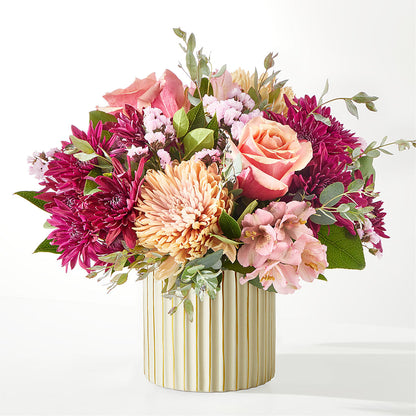 Berry Cobbler Bouquet with Ivory Vase –  Imperial Flower Shop Ltd, Brampton ON