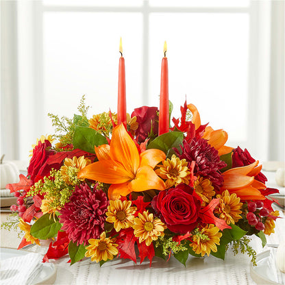Autumn's Embrace Centerpiece –  Imperial Flower Shop Ltd, Brampton ON