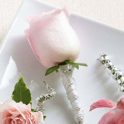 Pink Rose Boutonniere –  Imperial Flower Shop Ltd, Brampton ON