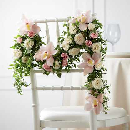 Orchid Rose Chair Décor –  Imperial Flower Shop Ltd, Brampton ON